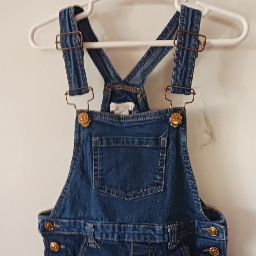 EUC Girls Love Republic Denim Shorts Overalls SIZE 4. 216